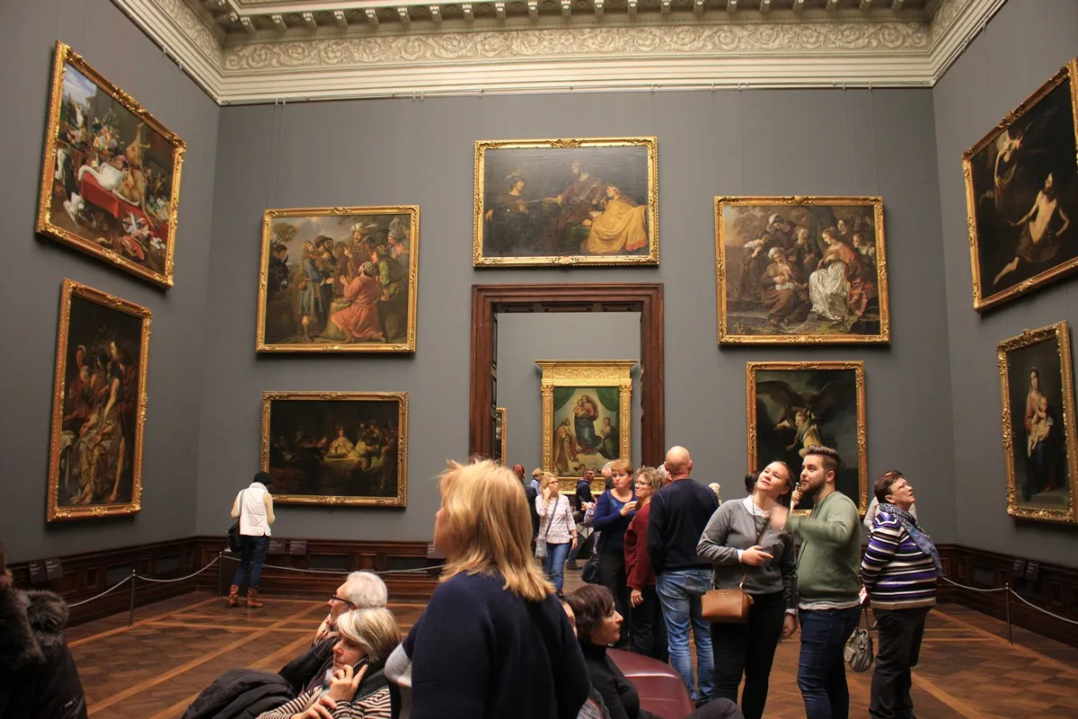 Old masters picture gallery.